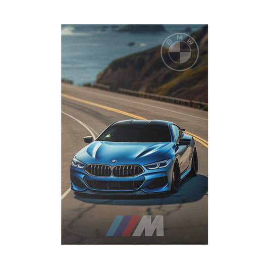 Unique BMW (Matte Canvas, Stretched)