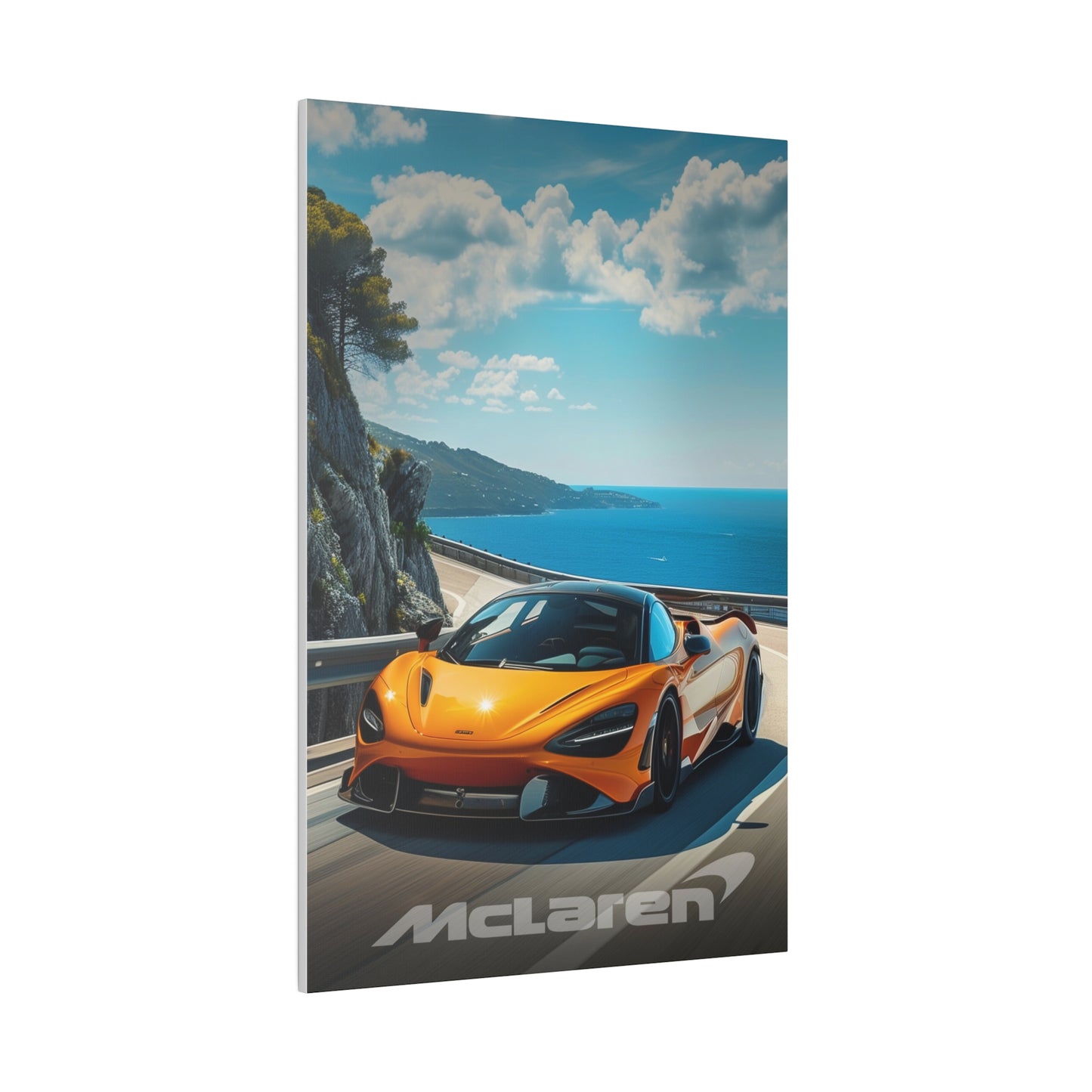 Fast McLaren (Matte Canvas, Stretched)