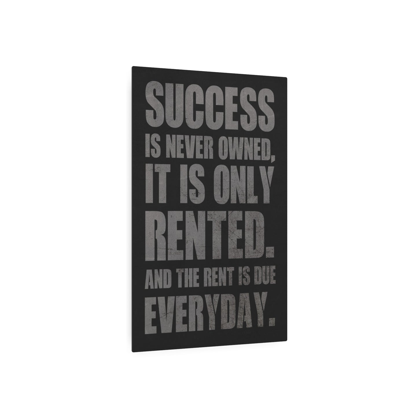 Perseverance Proverb (Metal Art Sign)