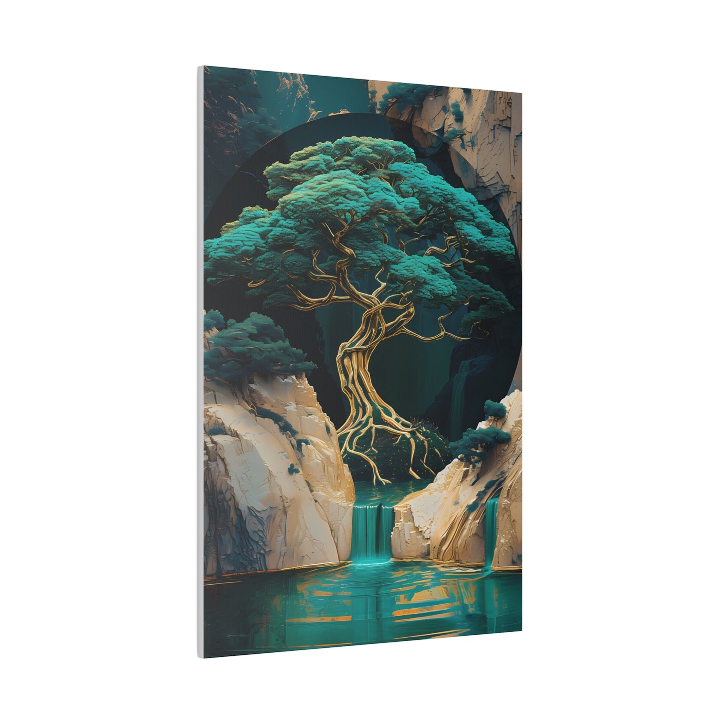 Mystical Arboreal Sanctuary (Matte Canvas, Stretched)