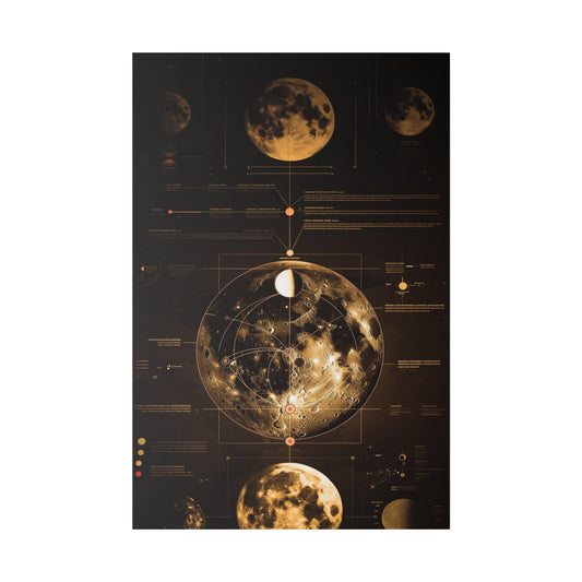 Lunar Phenomena (Matte Canvas, Stretched)