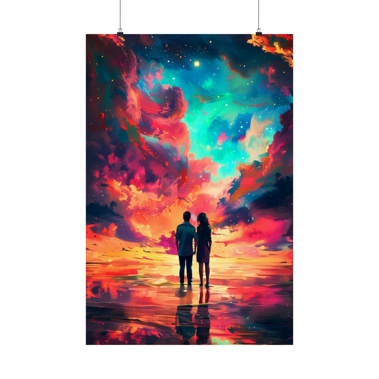 Celestial Romance (Matte Vertical Posters)