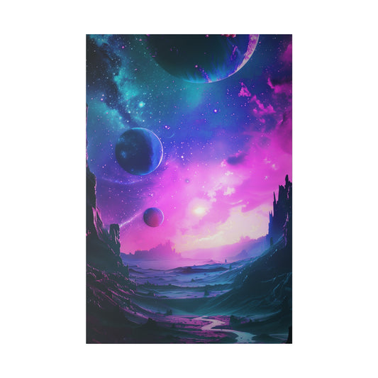 Celestial Dreamscape (Matte Canvas, Stretched)