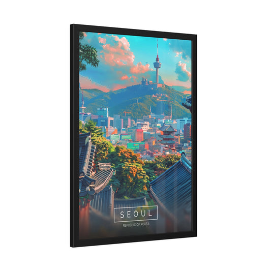 Seoul's Serenity (Framed Paper Posters)