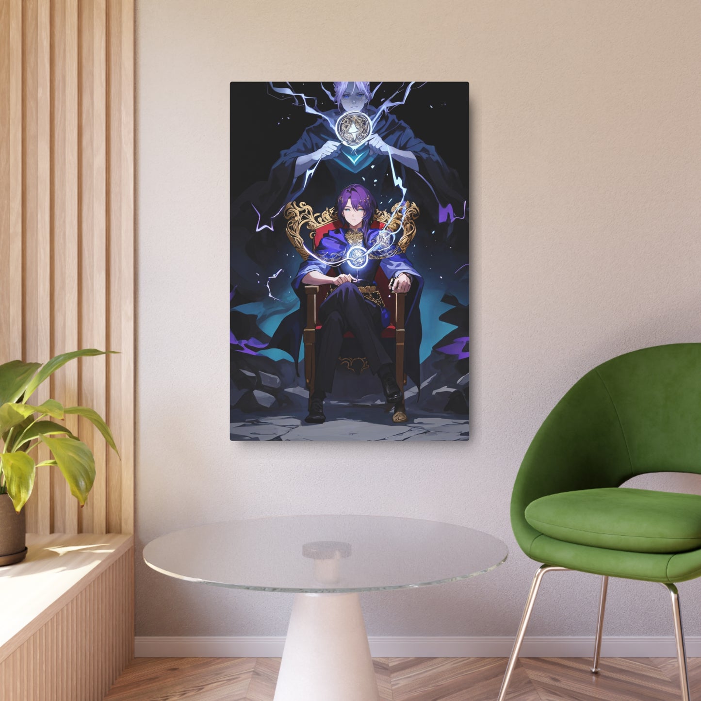 Throne of Arcana (Metal Art Sign)