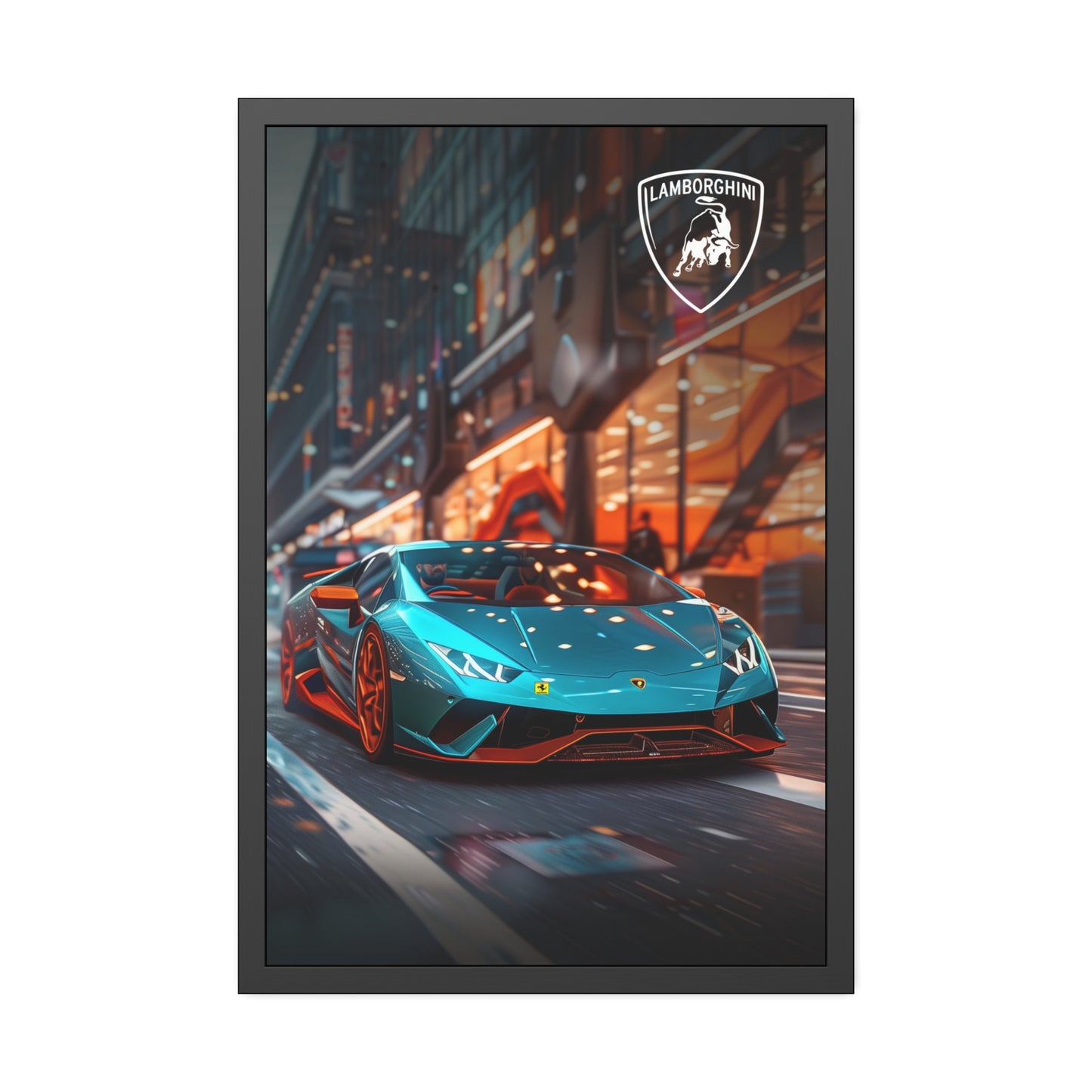 Legendary Lamborghini (Framed Paper Posters)