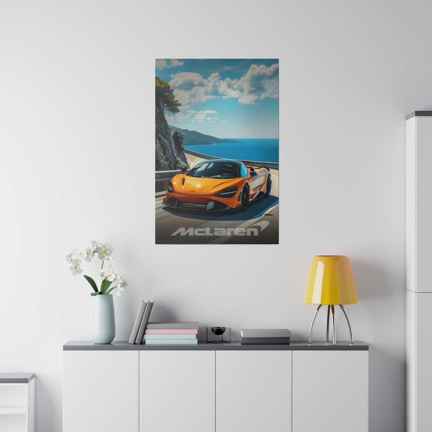 Fast McLaren (Matte Canvas, Stretched)