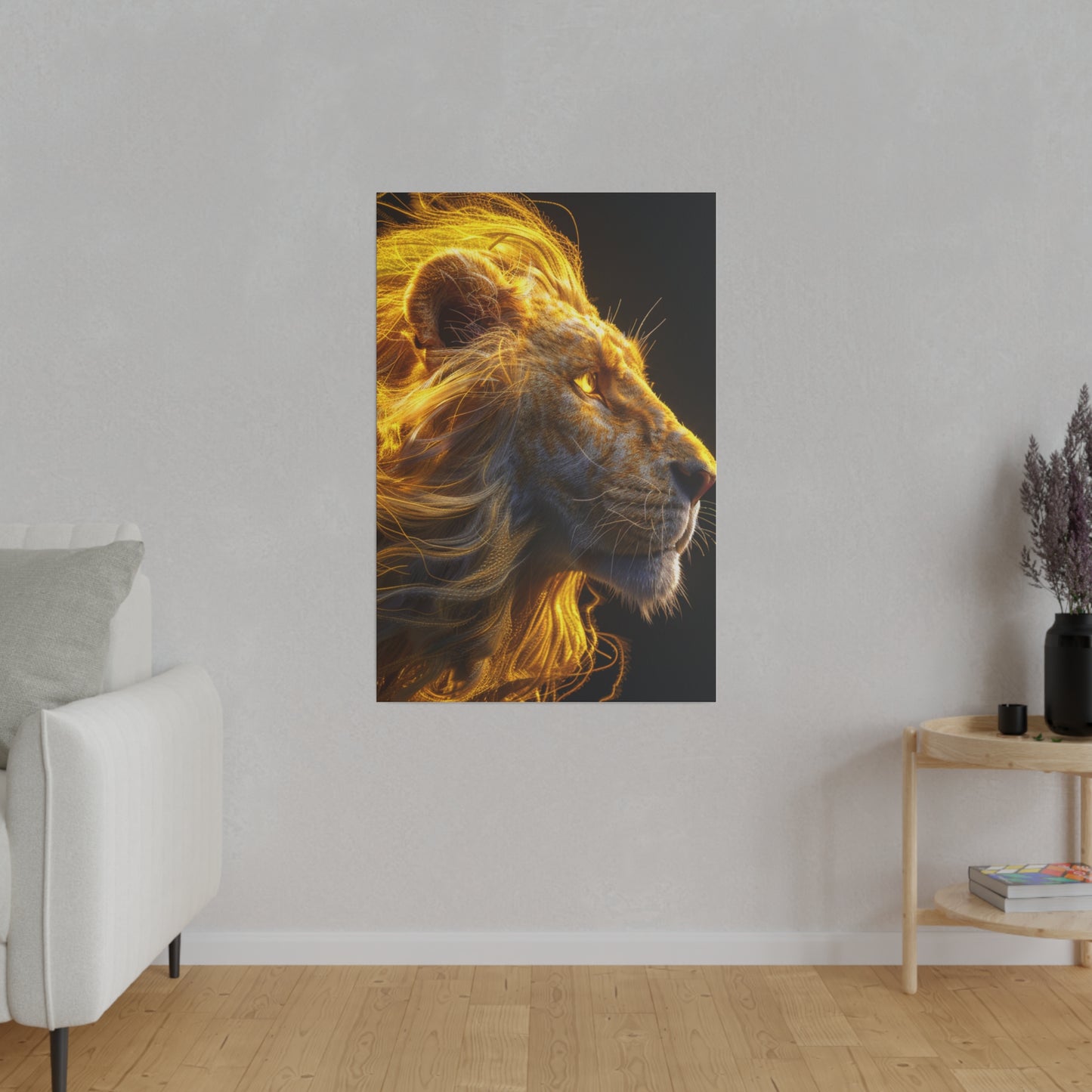 Experience the Regal Majesty (Matte Canvas, Stretched)