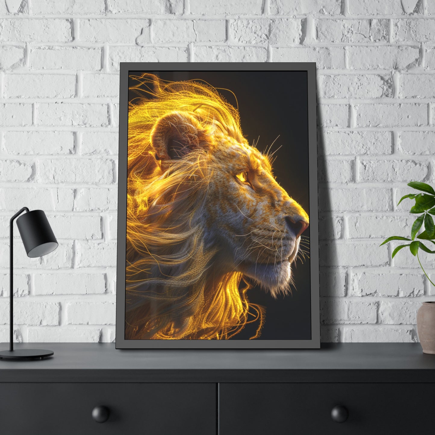 Experience the Regal Majesty (Framed Paper Posters)