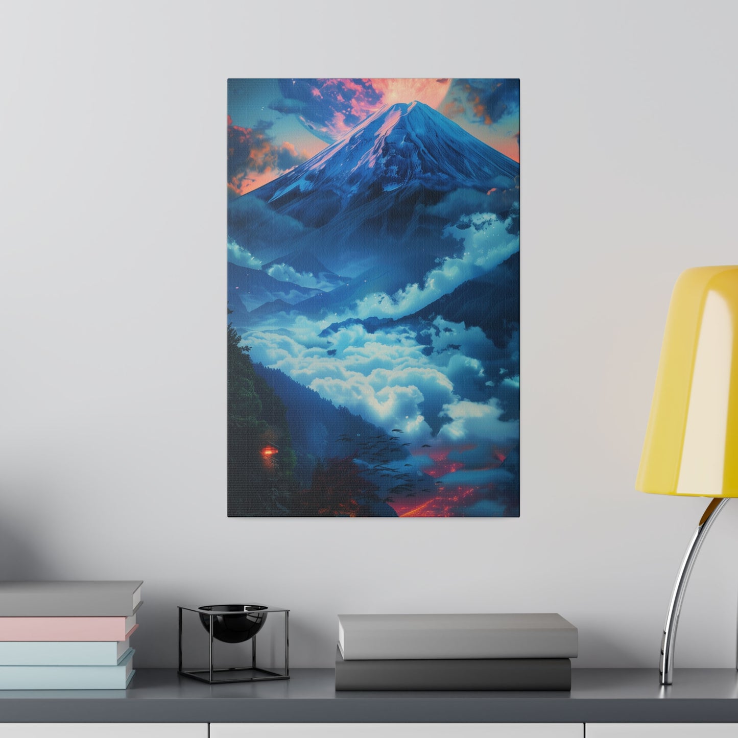 Celestial Mountain (Matte Canvas, Stretched)