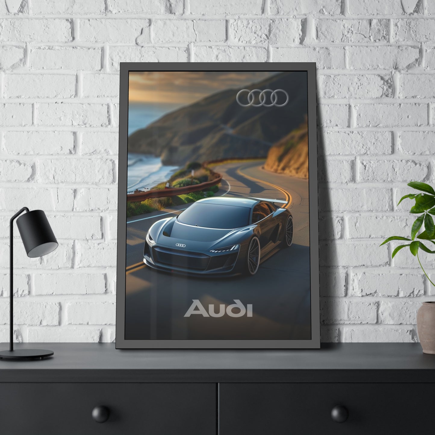 Audi Luxury and Style (Framed Paper Posters)