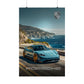 Porsche Seaside Drive (Matte Vertical Posters)