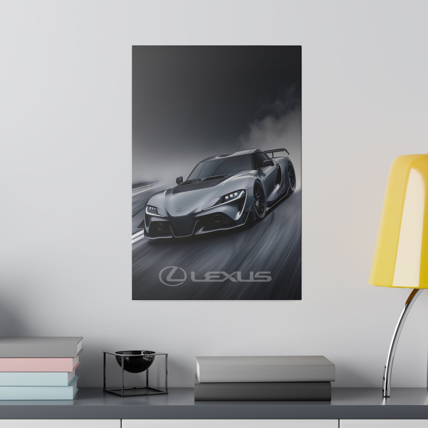 Imagine the Beauty and Speed of Lexus (Matte Canvas, Stretched)