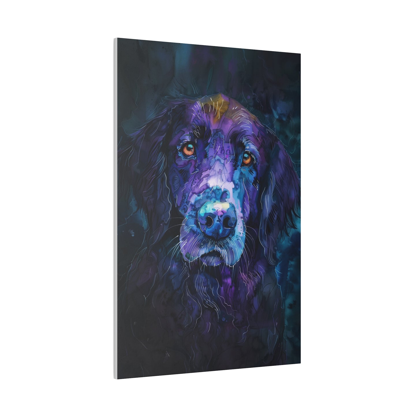 Dreamscape Canine – An Artistic Tribute (Matte Canvas, Stretched)