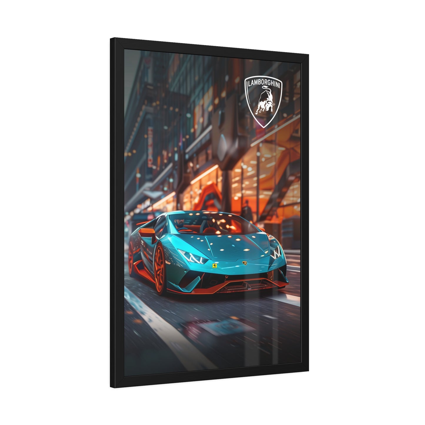 Legendary Lamborghini (Framed Paper Posters)