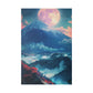 Moonlit Mountain (Matte Canvas, Stretched)