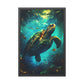 Underwater Sea Turtle (Framed Paper Posters)