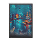 Cosmopolitan Glow: Shanghai (Framed Paper Posters)