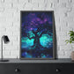 Enchanted Cosmic Tree (Framed Paper Posters)