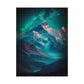 Starry Peaks: Nighttime Enchantment (Matte Vertical Posters)