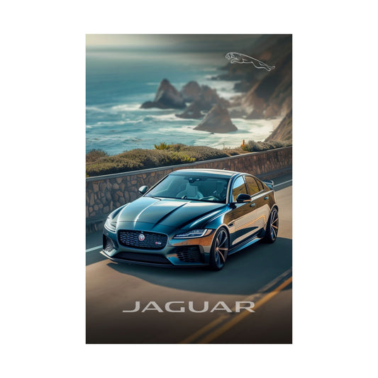 The Beauty of the Black Jaguar (Matte Vertical Posters)