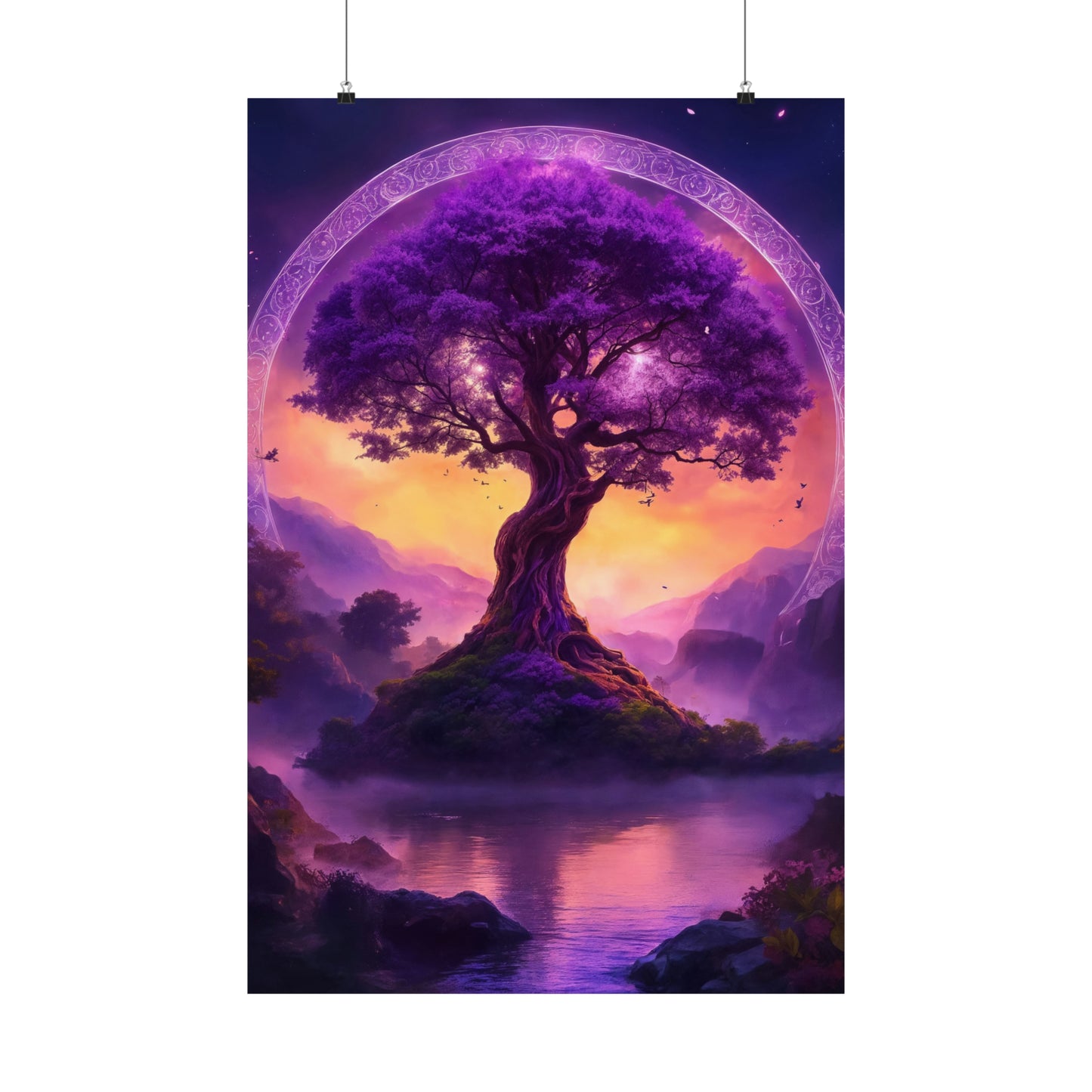 Enchanted Twilight Arbor (Matte Vertical Posters)