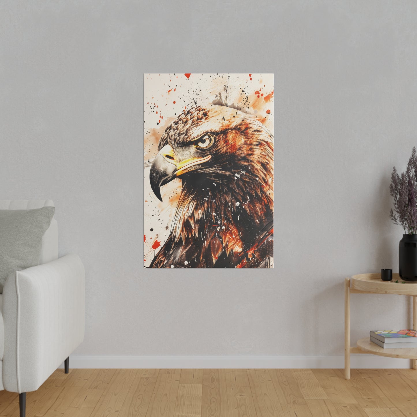 Fierce Eagle (Matte Canvas, Stretched)