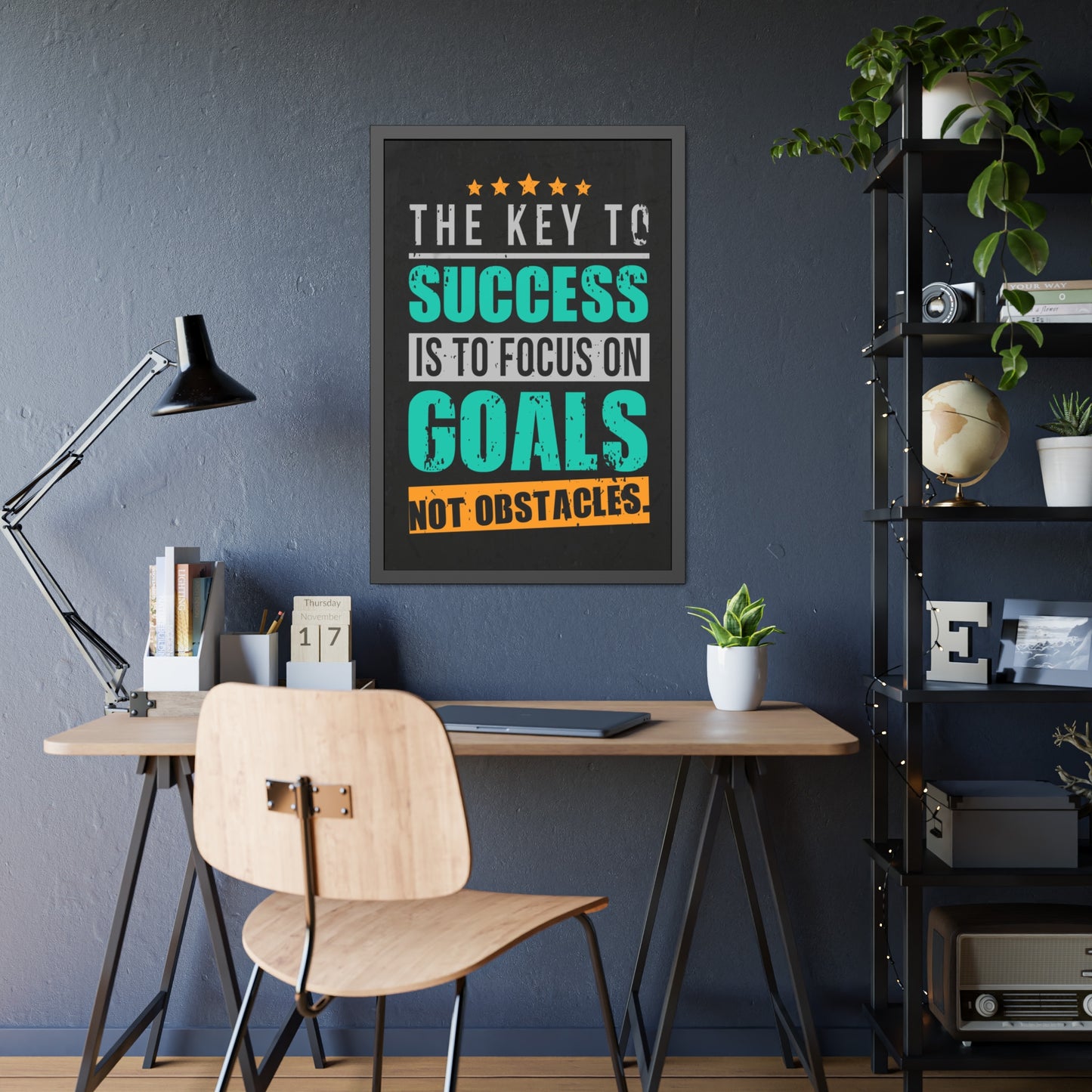 The Key To Success (Framed Paper Posters)