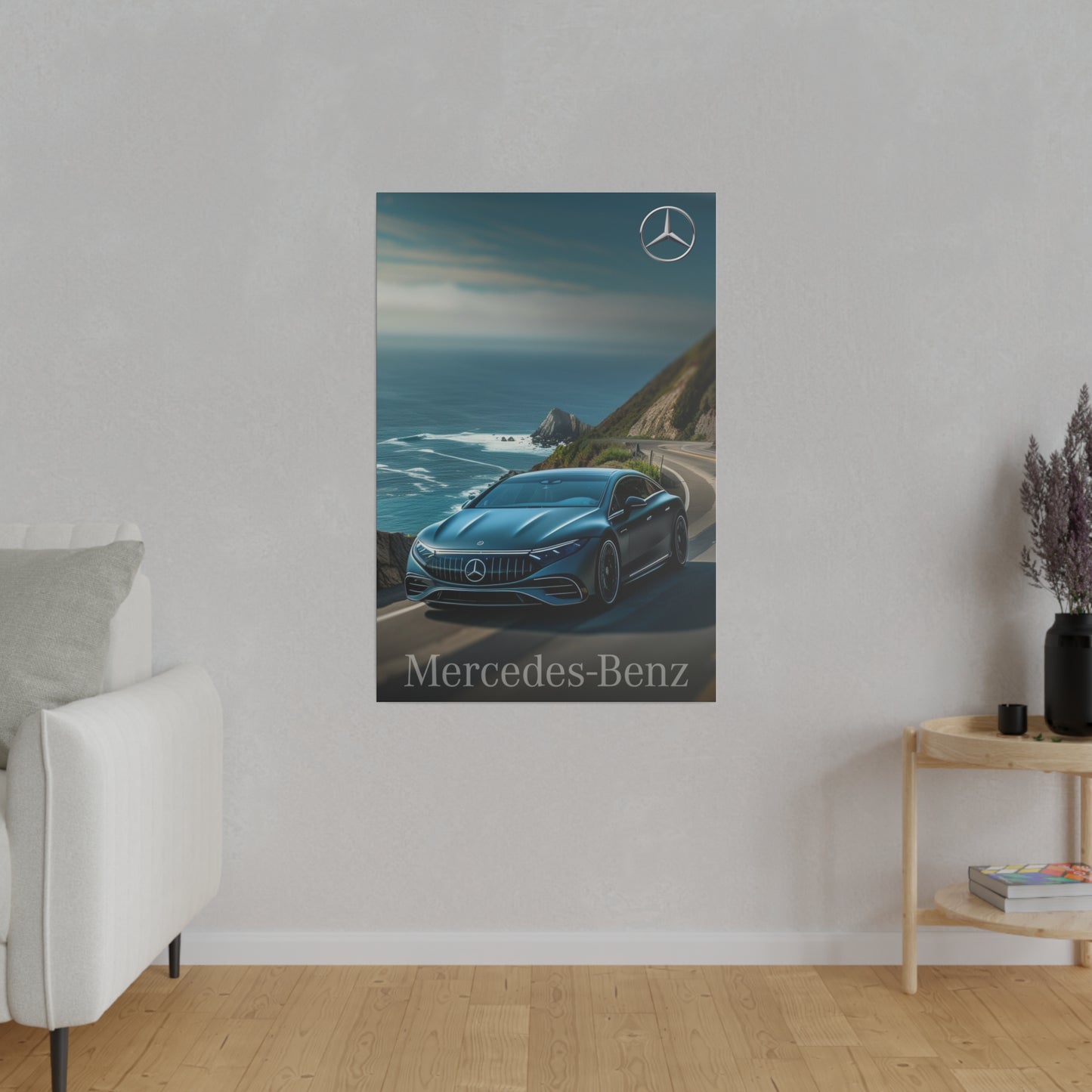 Mercedes-Benz Coastal Drive (Matte Canvas, Stretched)