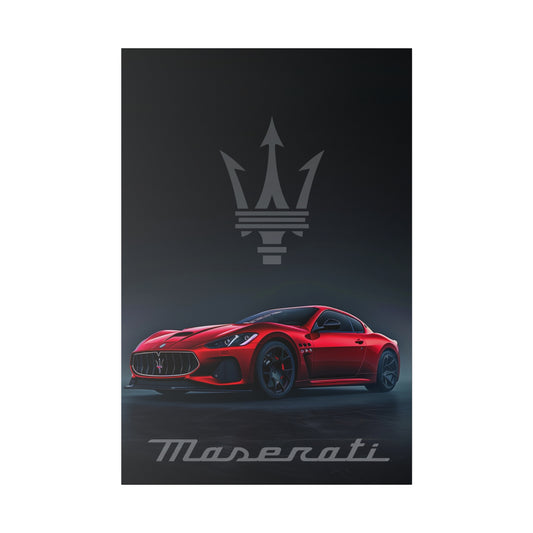 Royal Maserati (Matte Canvas, Stretched)