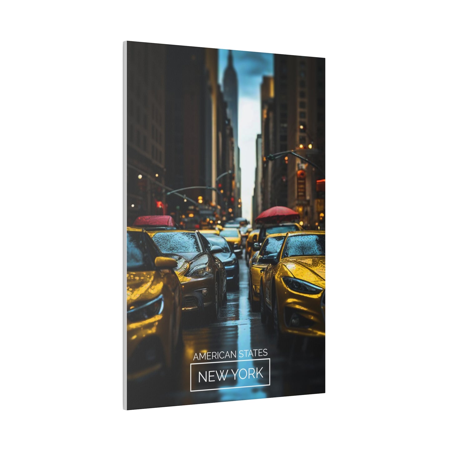 New York Streets: Urban Pulse (Matte Canvas, Stretched)