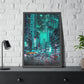 Neon Nightscape: Hong Kong (Framed Paper Posters)