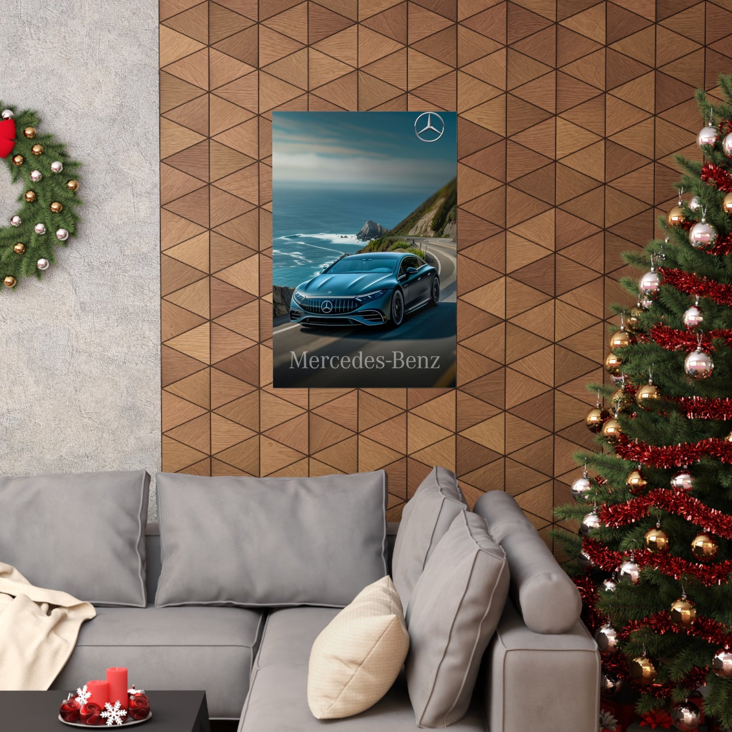 Mercedes-Benz Coastal Drive (Matte Vertical Posters)