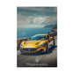 Golden Maserati (Matte Canvas, Stretched)