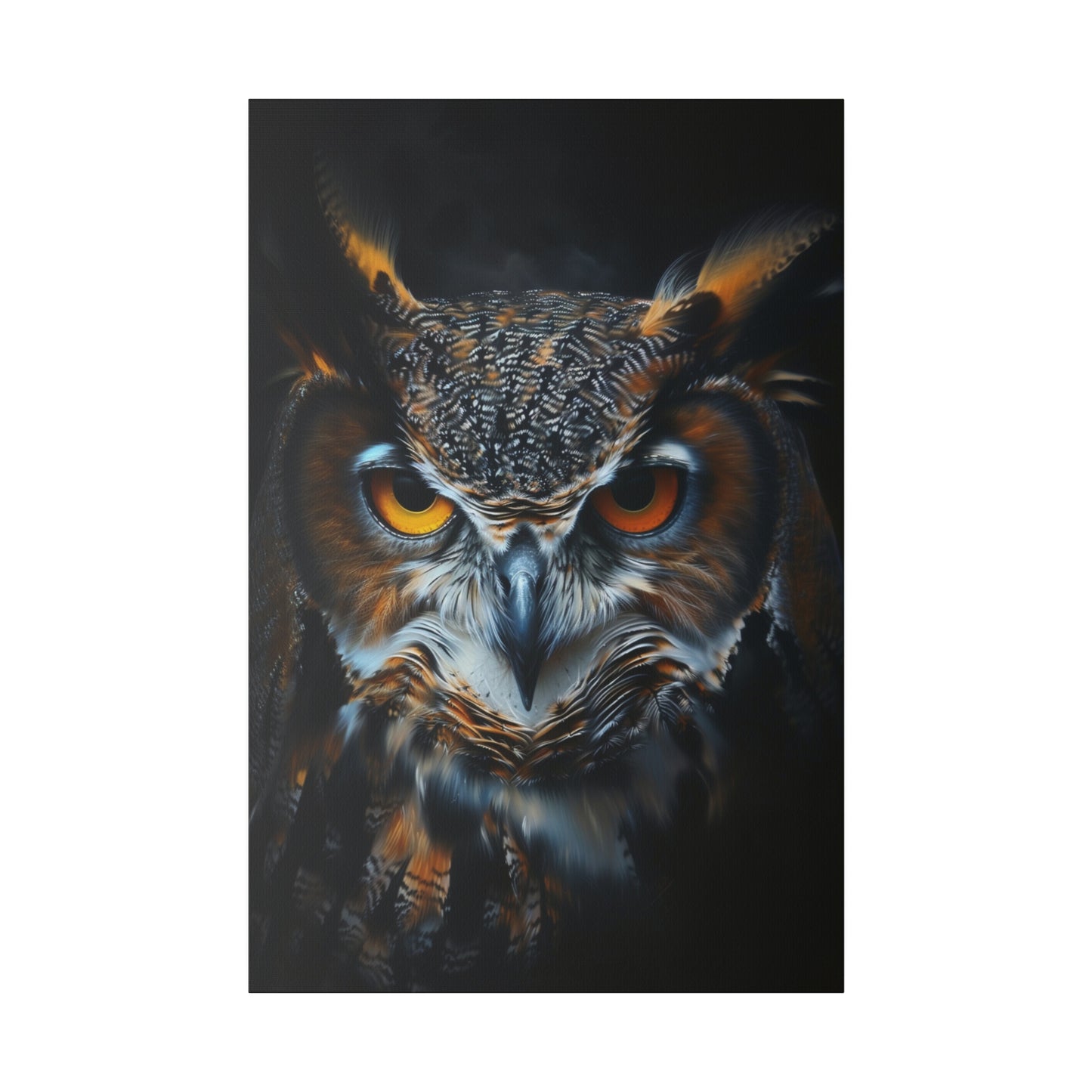 Intense Gaze (Matte Canvas, Stretched)