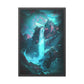 Mountain Waterfall (Framed Paper Posters)