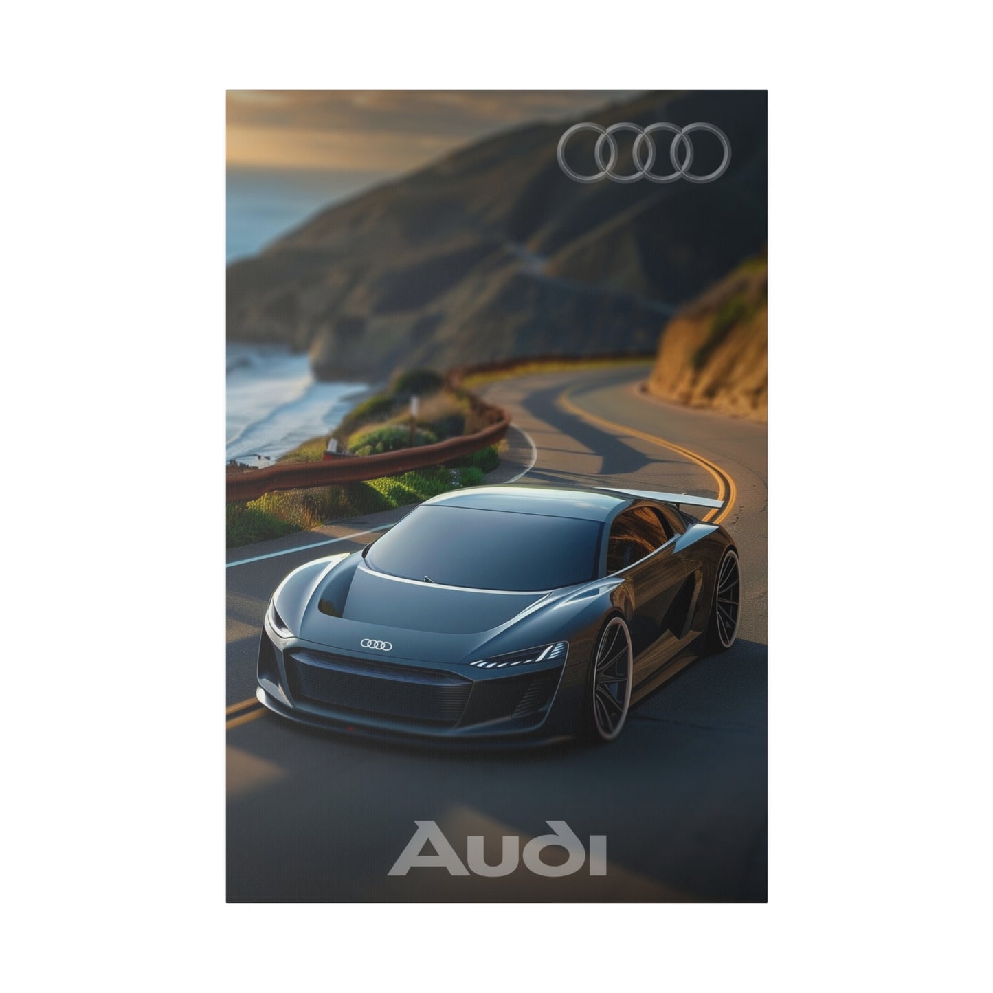 Audi Luxury and Style (Matte Canvas, Stretched)