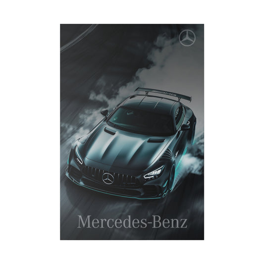 Legendary Mercedes-Benz (Matte Canvas, Stretched)