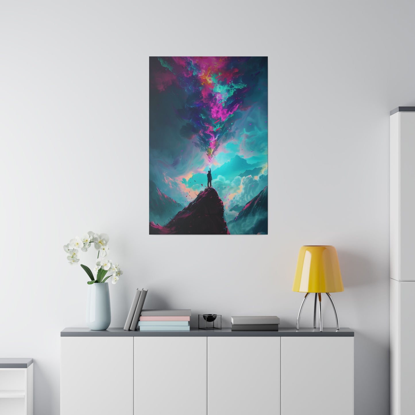 Cosmic Ascent (Matte Canvas, Stretched)