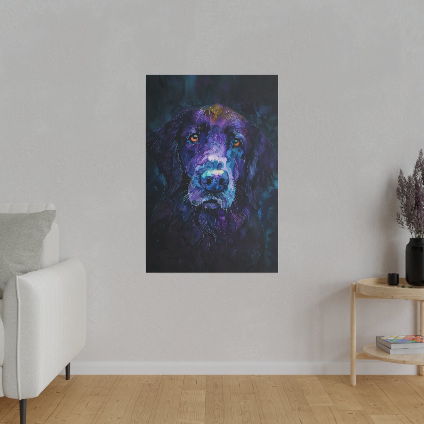 Dreamscape Canine – An Artistic Tribute (Matte Canvas, Stretched)