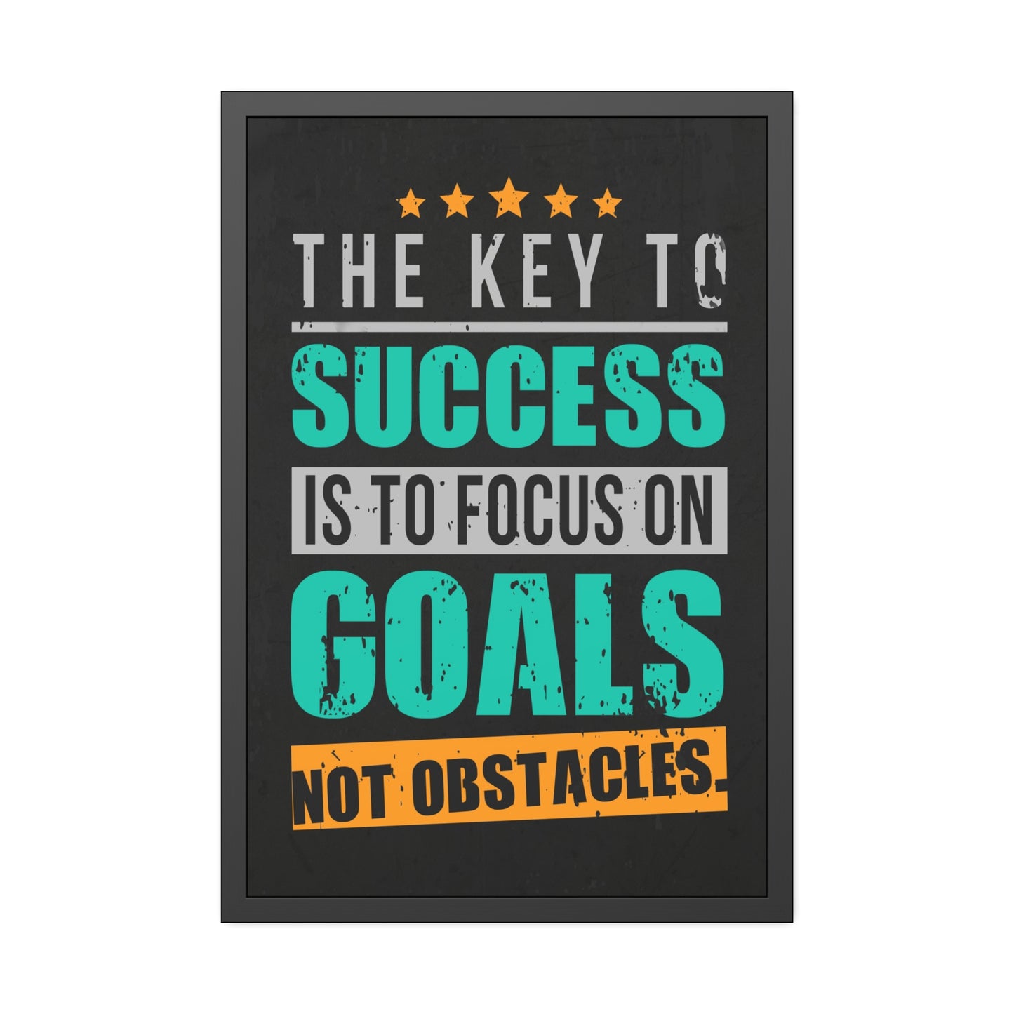 The Key To Success (Framed Paper Posters)