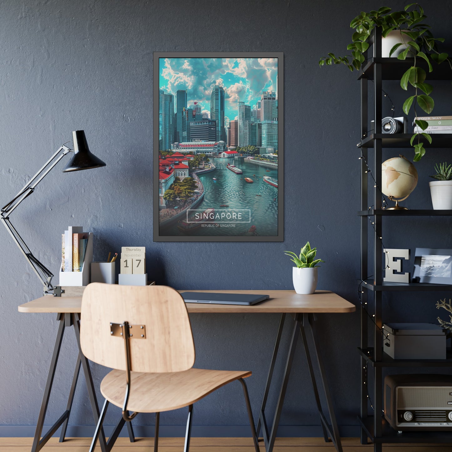 Singapore Symphony (Framed Paper Posters)