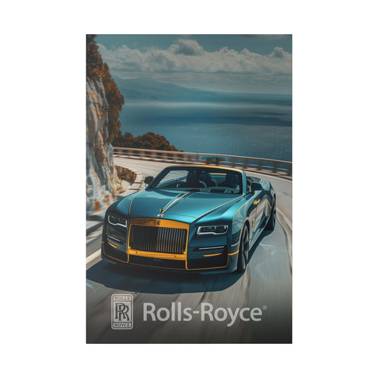 Rolls-Royce Riviera Ride (Matte Canvas, Stretched)