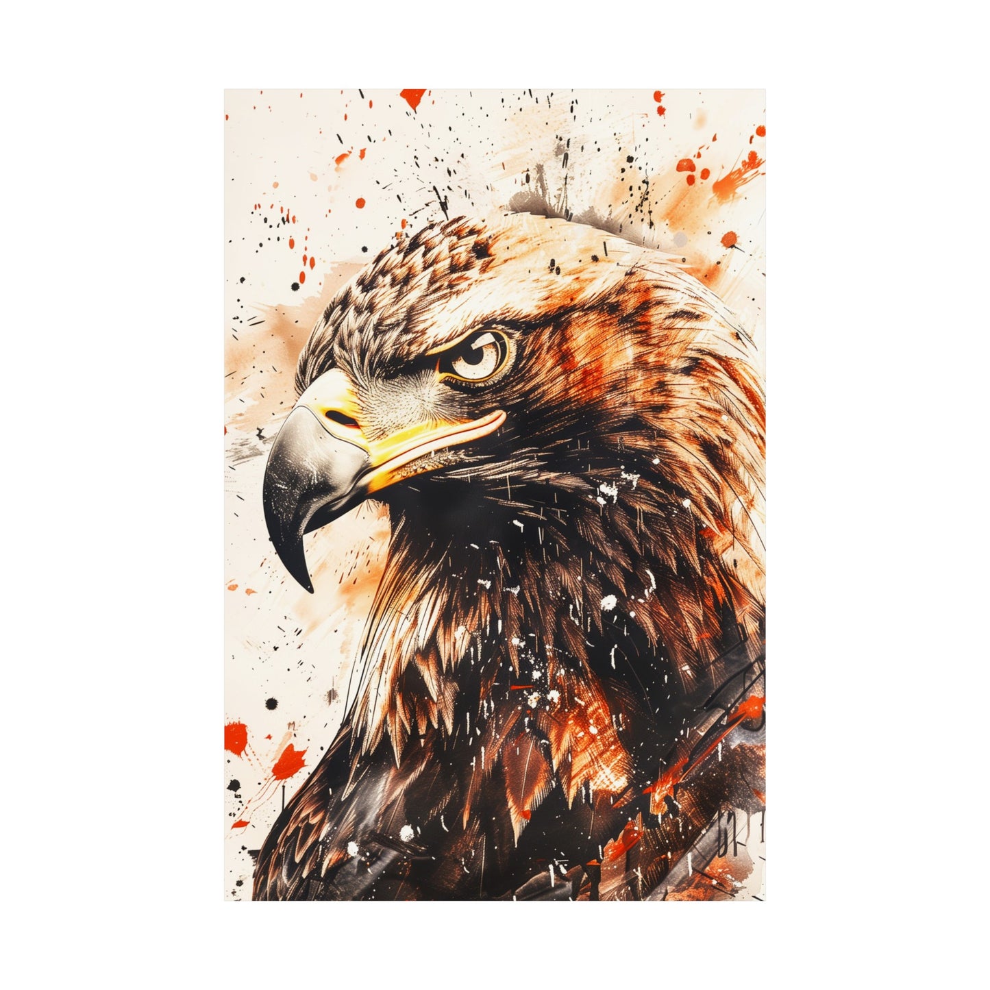 Fierce Eagle (Matte Vertical Posters)