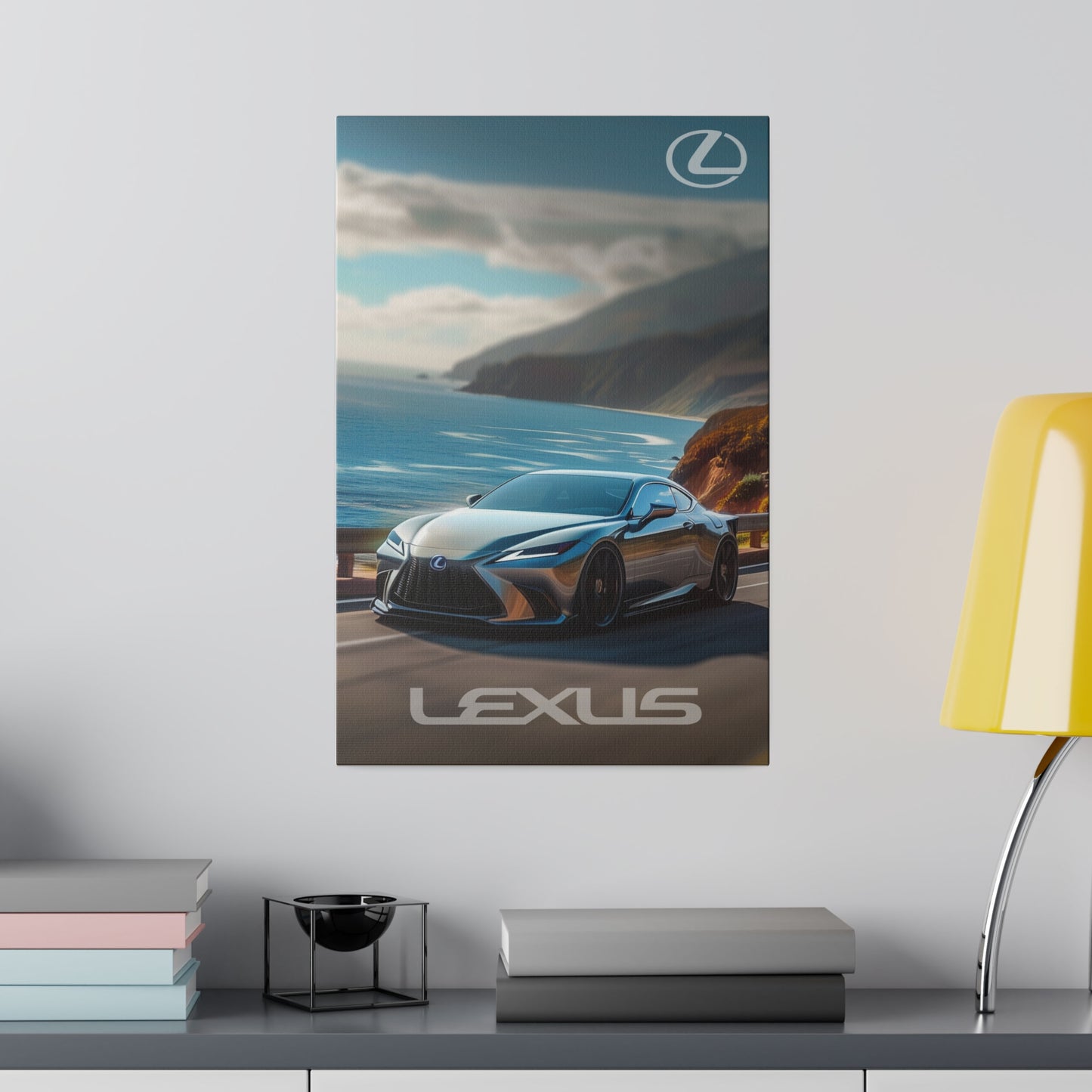 Lexus Grand Touring (Matte Canvas, Stretched)