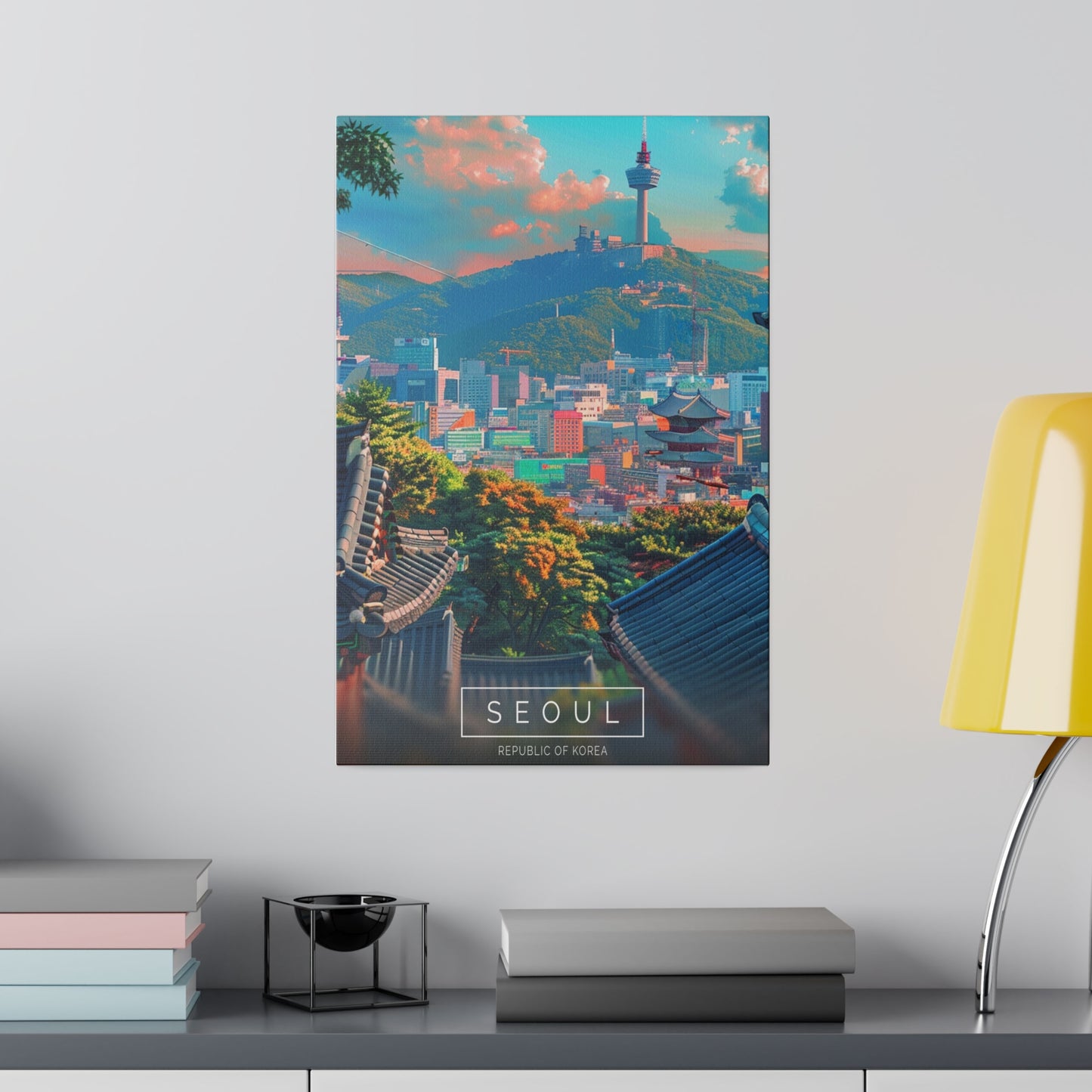 Seoul's Serenity (Matte Canvas, Stretched)