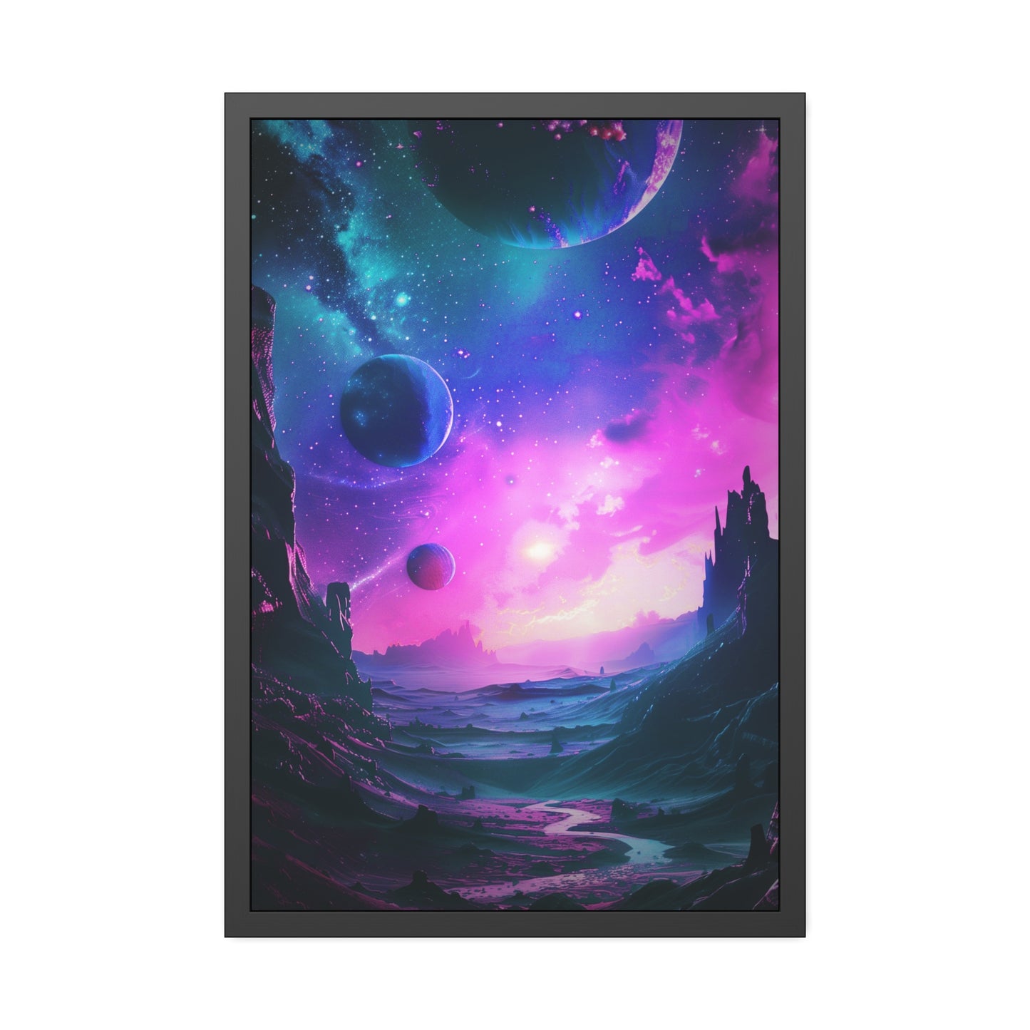 Celestial Dreamscape (Framed Paper Posters)