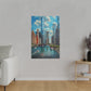 Chicago Skyline (Matte Canvas, Stretched)