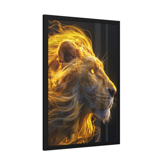 Experience the Regal Majesty (Framed Paper Posters)