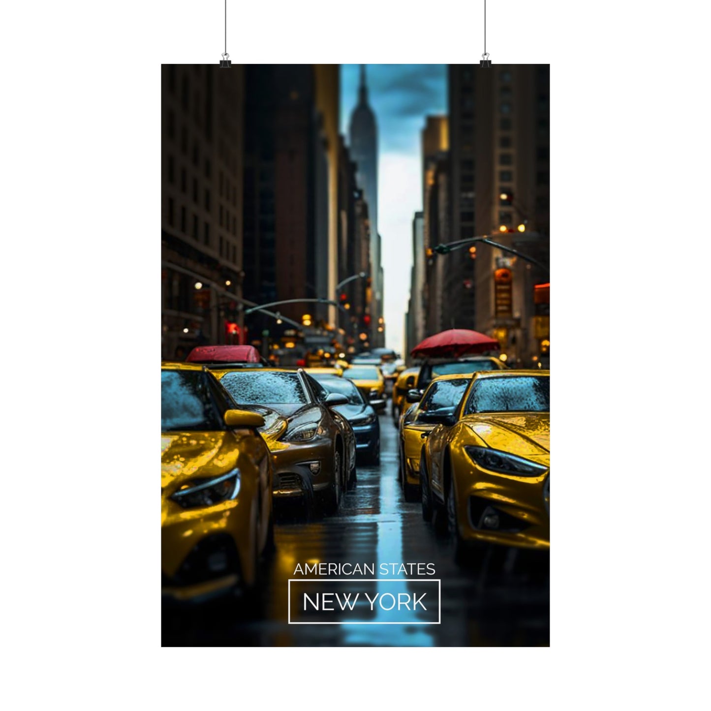 New York Streets: Urban Pulse (Matte Vertical Posters)